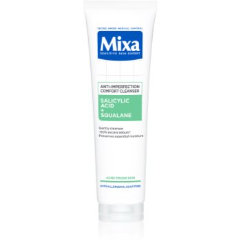 Mixa Anti-Imperfection Comfort Cleanser gel de curatare facial impotriva imperfectiunilor pielii cauzate de acnee - imagine 2